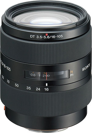 SAL 16-105mm f3.5-5.6 DT lens